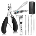 7-Piece Set Of Thick Toenail Clippers For Adults And Seniors