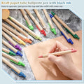 Eco Friendly Push-Action Cardboard Ballpoint Pen