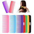 Plastic Hair Detangling Wide-Toothed Comb