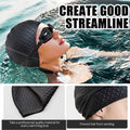 Silicone Generic Adults Swimming Cap For Long/Curly
