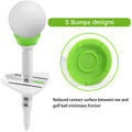 Adjustable Golf Tee With Triangular Directional Marker