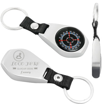 Zinc Alloy Compass Keychain Moq 50 Pcs