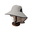 Wide-Brim Shawl Fisherman Hat