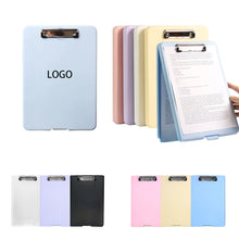Folder Clipboard With Storage Compartment & Low Profile Clip