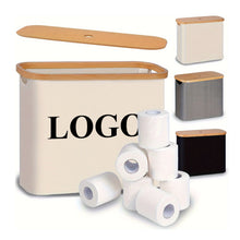 Toilet Paper Storage Holder Foldable With Lid
