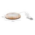 Round Desktop Usb Cup Warmer Coffee Mug Warmer For Office