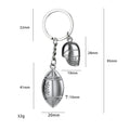 Rugby Helmet Charm