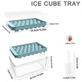 With Container Mini Pinball Lattice Mold Round Ice Cube Tray