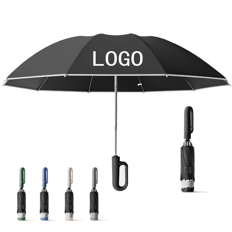 Automatic Reverse Aluminum Alloy Umbrella With A Hook