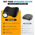 Ultralight Inflatable Camping Pillow With Removable Cover