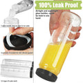 20 Oz Reusable Glass Bottle With Airtight Lid