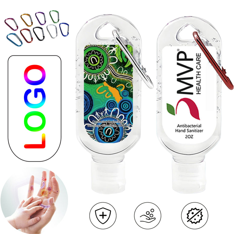 Clip-It 2 oz Moisture Bead Hand Sanitizer