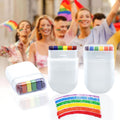6 Color Rainbow Face Painting Crayons