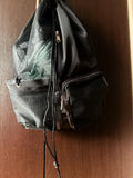 Beach Mesh Drawstring Backpack With Wet Pocket