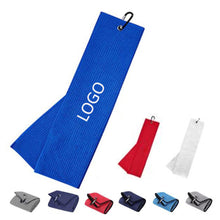 Microfiber Golf Towel With Carabiner Clip