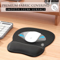 Ergonomic Mouse Pad With Gel Wrist Rest