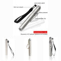 Mini Stainless Steel LED Flashlight Pen