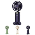 Foldable 5-Speed USB Rechargeable Handheld Mini Fan