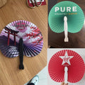 Folding Round Paper Fans