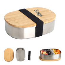 Portable 500ml Bamboo Lunch Box