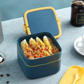 Portable Square Lunch Box With Lid