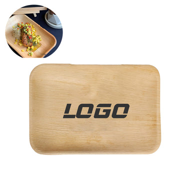 9 x 6 Inch Rectangle Palm Leaf Plates