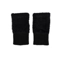 Long Knit Fingerless Gloves