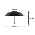 Large Straight Pole Umbrella With Long Handle