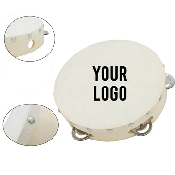 Wooden Hand-Cranked Drum