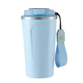 Vacuum Stainless Steel Coffee Cup With Lid