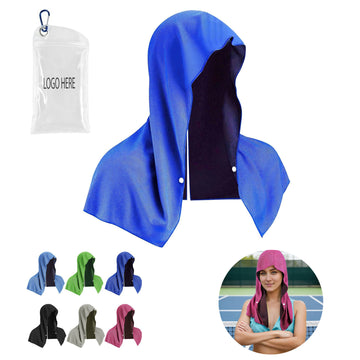 Outdoor Sports Cooling Hooded Towel
