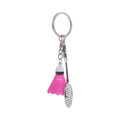 Badminton Keychain Pendant