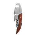 Pear Wood Textured Handle Wine Bottle Opener
