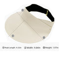 Seamless UV Protection Wide Brim Visor