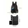 Beach Mesh Drawstring Backpack With Wet Pocket