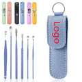Portable Stainless Steel Ear Wax Removal Tool 6-Piece Set