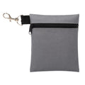 Golf Tee Pouch With Metal Lobster Claw Clip