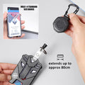 Badge Holder Retractable Heavy Duty Carabiner