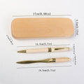 Maple Wood Pen & Letter Opener Set