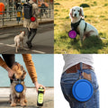 Portable Pet Folding Bowl Slow Food Bowl Hanging Dog Bowl