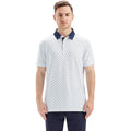 Sleeve Striped Performance Moisture Wicking Dry Golf Shirt