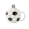 Football-Shaped Ceramic Mug