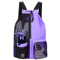 Mesh Waterproof Drawstring Backpack
