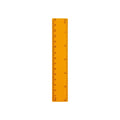 15cm Colorful Transparent Plastic Ruler