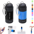 Mini Rechargeable USB Keychain Flashlight