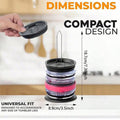 Vertical Cup Lid Organizer