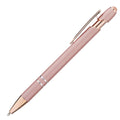Rose Gold Metal Stylus Ballpoint Pen