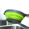 Foldable Drain Basket With Handle