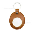 Soft leather Coin Holder Keychain