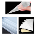 100Pcs Disposable 9.8In Small Piping Bags